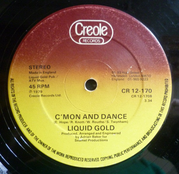 Mr. Groovy (It Feels So Nice) Liquid Gold