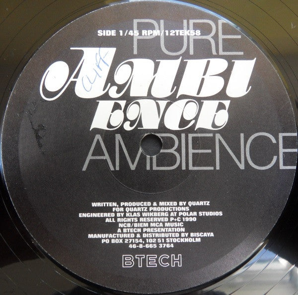 Pure Ambience Ambi Ence