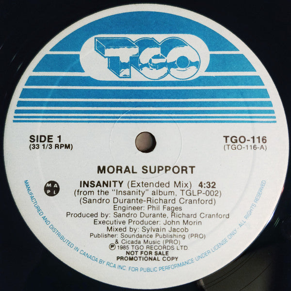 Insanity Moral Support