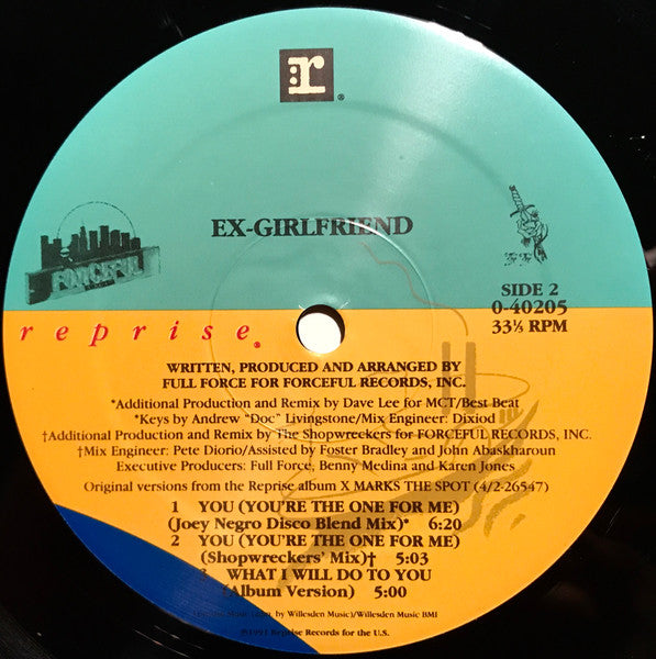 You (You're The One For Me) Ex-Girlfriend
