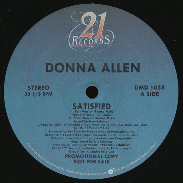 Satisfied Donna Allen