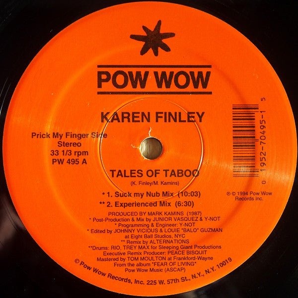 Tales Of Taboo Karen Finley