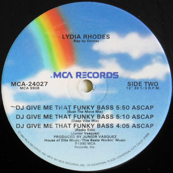 DJ Give Me That Funky Bass Lydia Rhodes