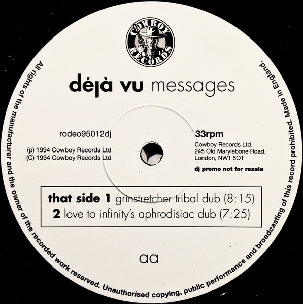 Messages Deja Vu