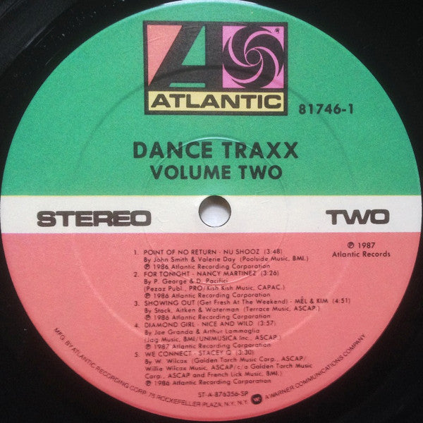 Dance Traxx - Volume Two Various