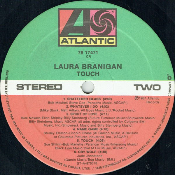 Touch Laura Branigan