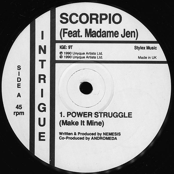 Power Struggle / Mellow Scorpio (9),Shades Of Black