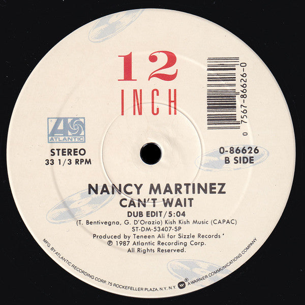 Can't Wait Nancy Martinez