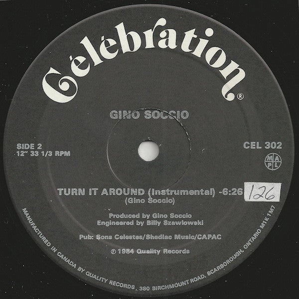 Turn It Around Gino Soccio
