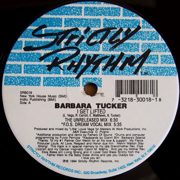 I Get Lifted 2 Barbara Tucker
