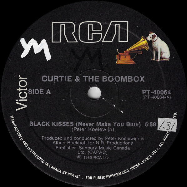 Black Kisses (Never Make You Blue) Curtie And The Boombox