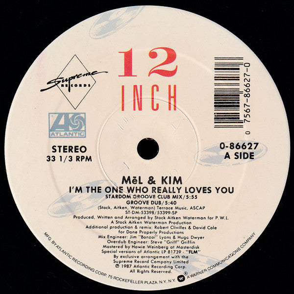 I'm The One Who Really Loves You Mel & Kim