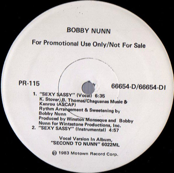 Candy Man / Sexy Sassy Mary Jane Girls,Bobby Nunn
