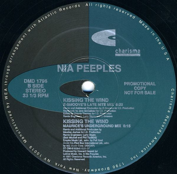 Kissing The Wind Nia Peeples