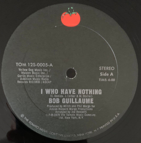 I Who Have Nothing / The Streets Are Filled With Dancing Robert Guillaume