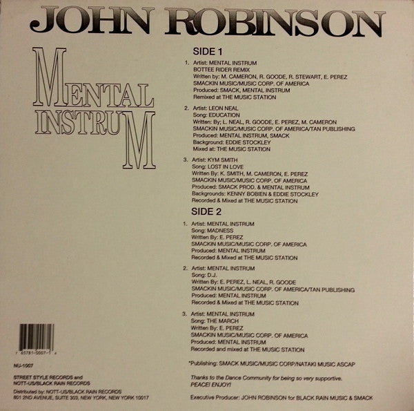 Untitled John Robinson,Mental Instrum