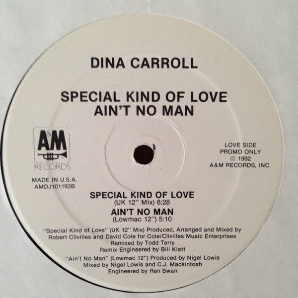 Ain't No Man / Special Kind Of Love Dina Carroll