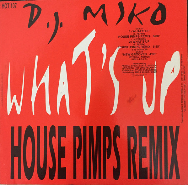 What's Up (House Pimps Remix) | Rectangle Triangle