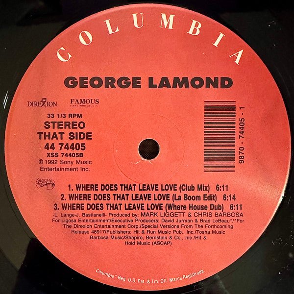 Where Does That Leave Love 2 George LaMond