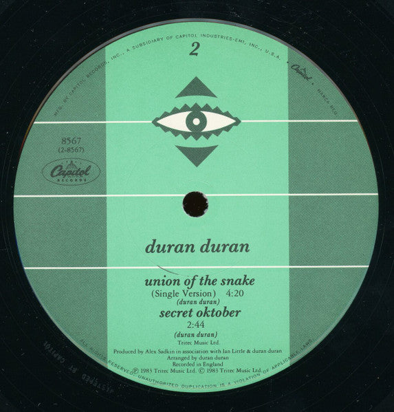 Union Of The Snake Duran Duran
