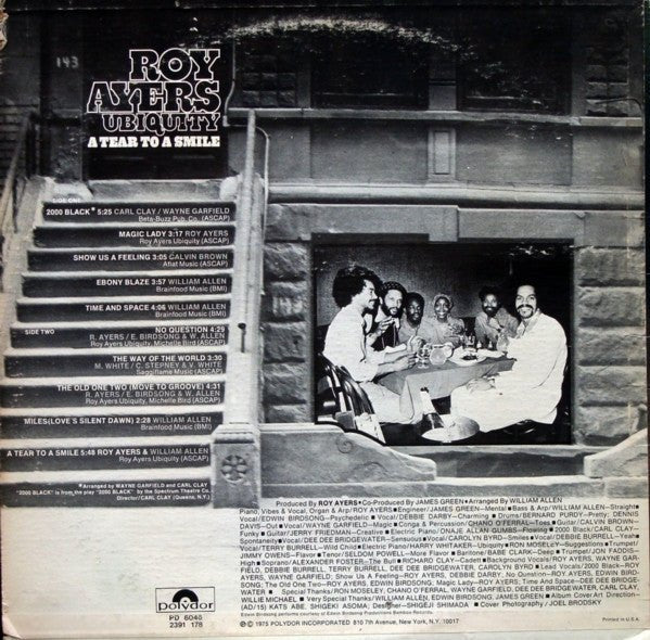 A Tear To A Smile Roy Ayers Ubiquity