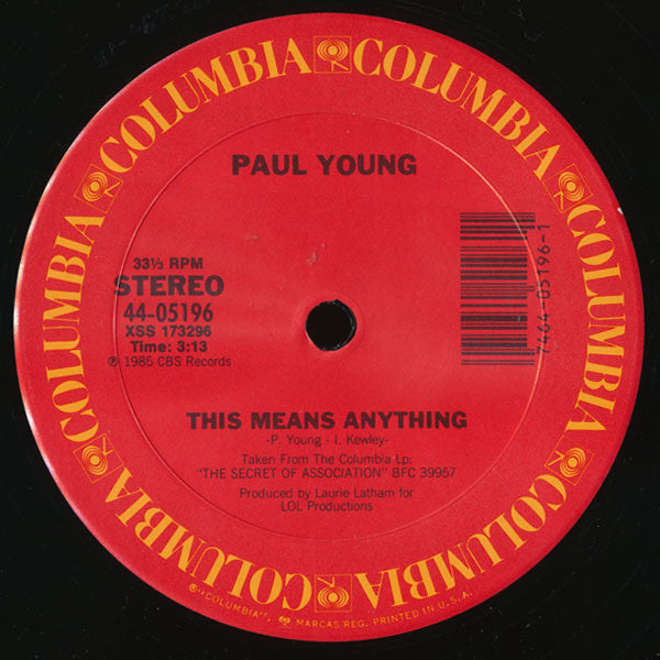 Everytime You Go Away Paul Young