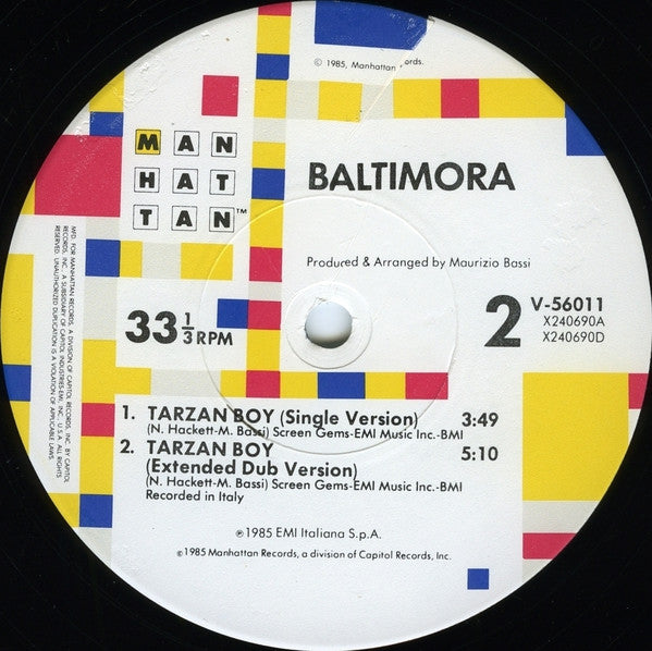 Tarzan Boy Baltimora