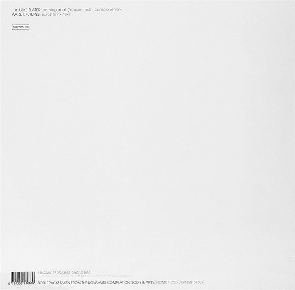 Single Luke Slater,S.I. Futures