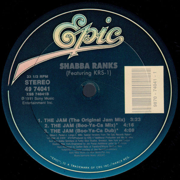 The Jam Shabba Ranks,KRS-One