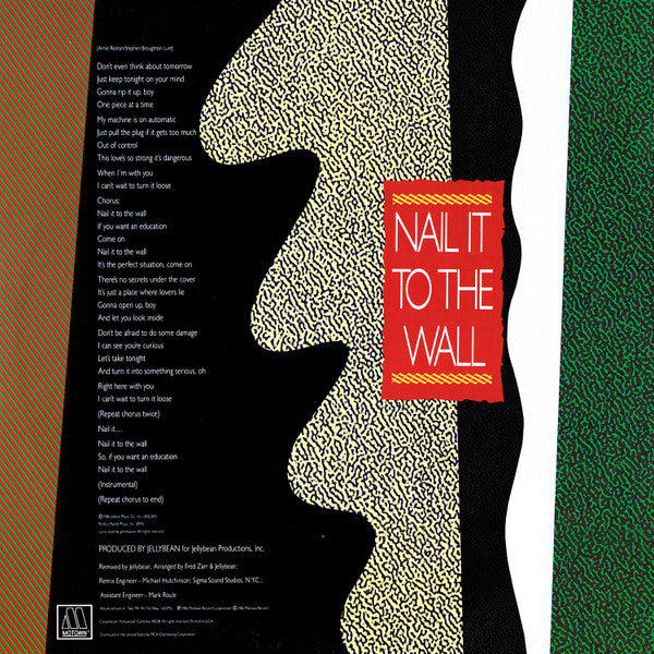 Nail It To The Wall (Special 12" Version) Stacy Lattisaw