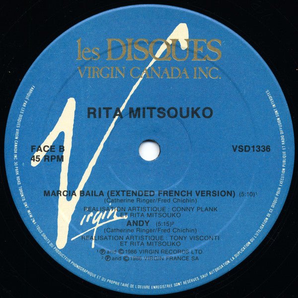 Marcia Baila Les Rita Mitsouko