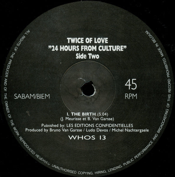 24 Hours From Culture Twice Of Love
