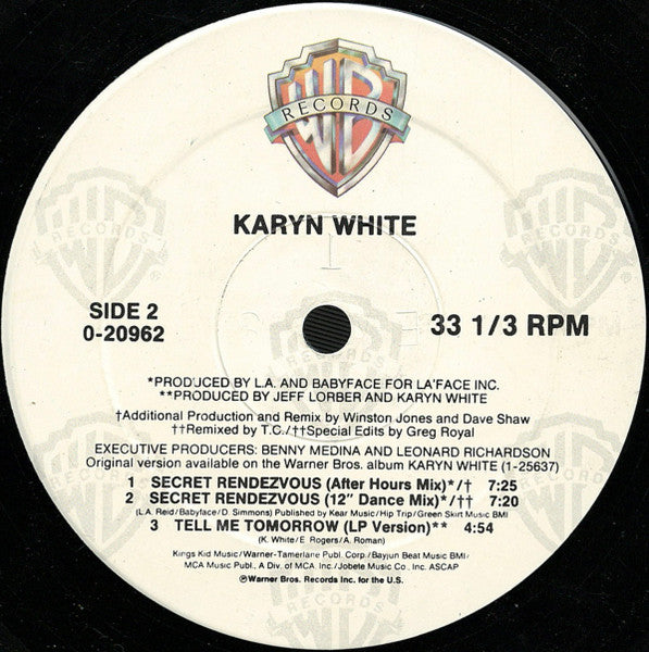 Secret Rendezvous Karyn White