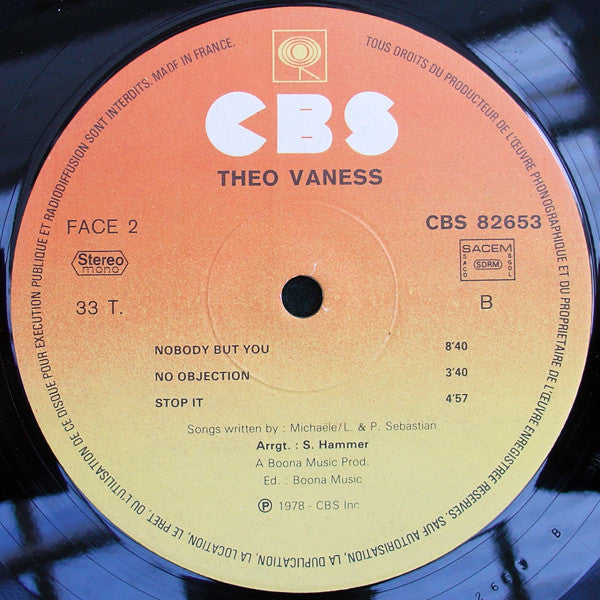 Back To Music Theo Vaness