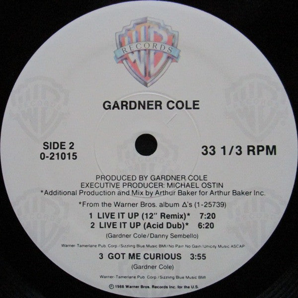 Live It Up Gardner Cole