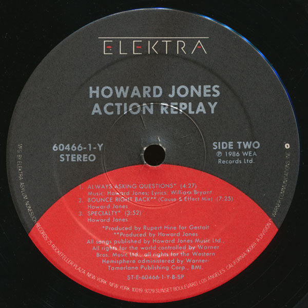 Action Replay Howard Jones