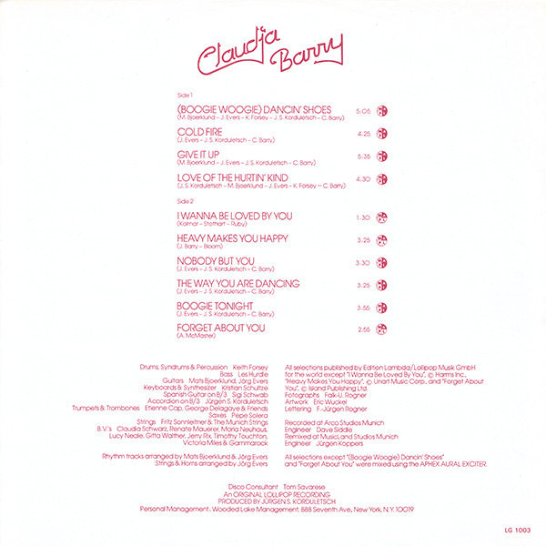 I Wanna Be Loved By You Claudja Barry