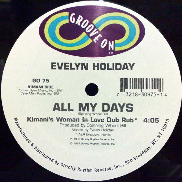 All My Days Evelyn Holiday