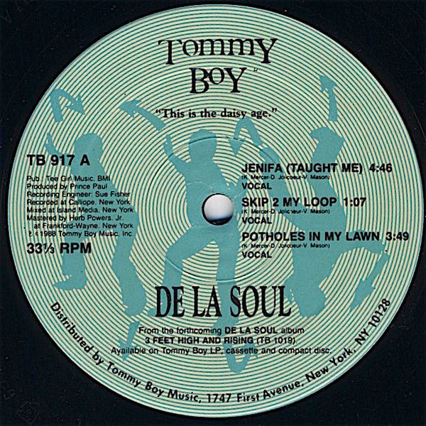 Jenifa (Taught Me) / Potholes In My Lawn De La Soul