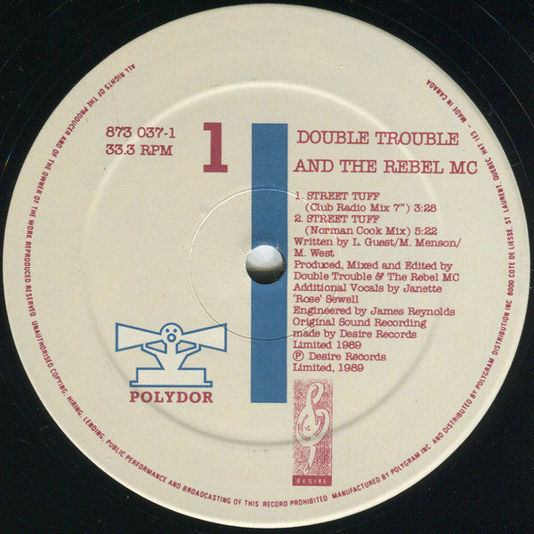 Rue Tuff Double Trouble, MC rebelle