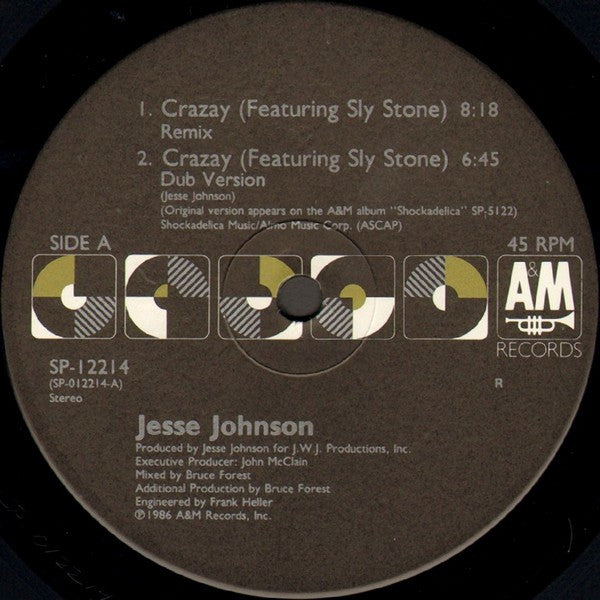 Crazay (Remix) Jesse Johnson,Sly Stone