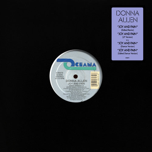 Joy And Pain Donna Allen