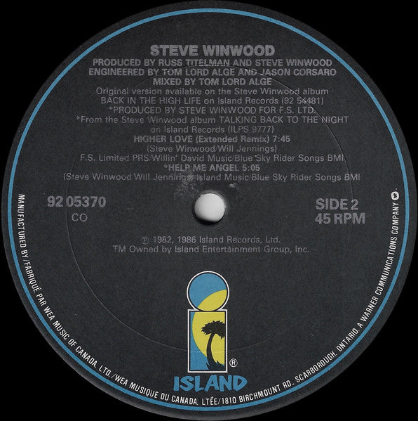 Freedom Overspill Steve Winwood
