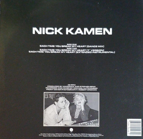 Each Time You Break My Heart Nick Kamen