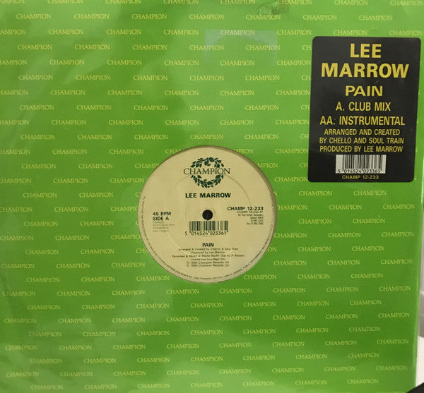 Pain Lee Marrow