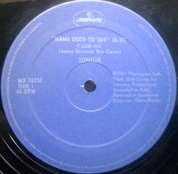 Mama Used To Say Junior (2)
