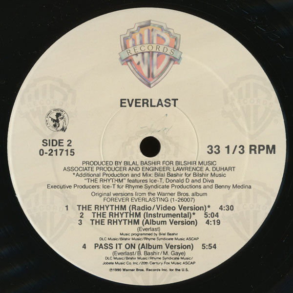 The Rhythm / Pass It On 2 Everlast