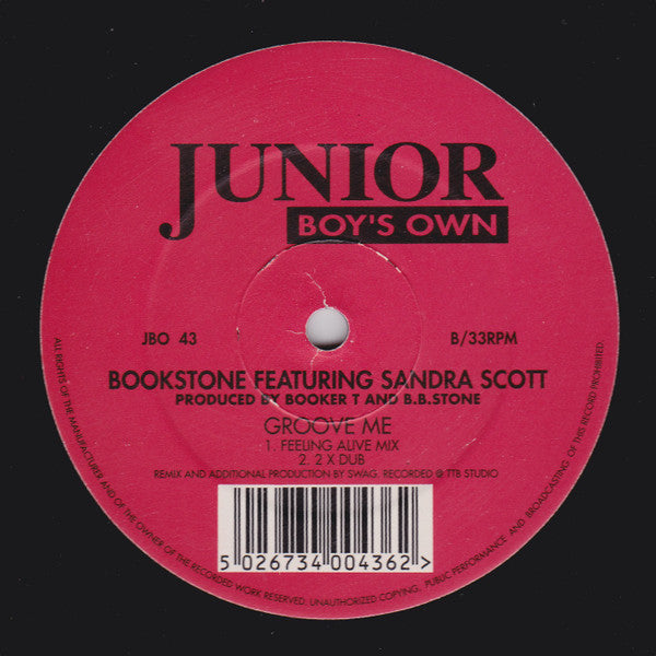 Groove Me Bookstone,Sandra Scott