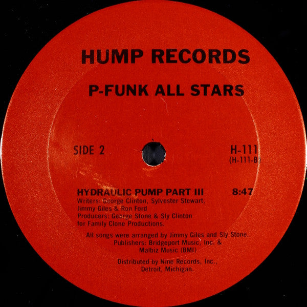 Hydraulic Pump P-Funk All Stars