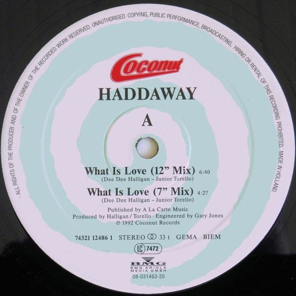 What Is Love 2 Haddaway